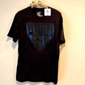 NWT Puma Tee Shirt Black medium